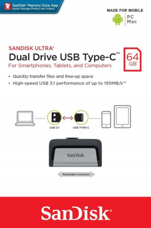 Pendrive SanDisk SDDDC2-064G-G46 64GB USB 3.1