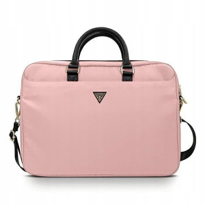 Guess torba do laptopa GUCB15NTMLLP 16 różowa