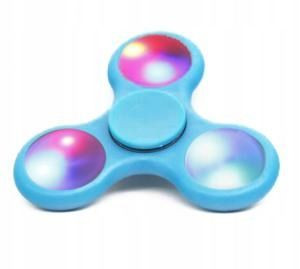 Hand Fidget Spinner Ledowy na łożysku Błękitny