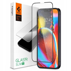 Szkło Hartowane Spigen Glass FC iPhone 13 mini Bla