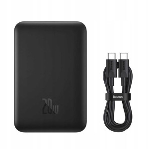 Baseus Magnetic Mini Powerbank 10000mAh 20W czarny