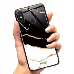 Mofi Glass Cover Xiaomi Mi A2 Lite White Marbled
