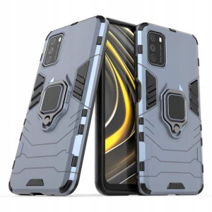 Ring Armor hybrydowe etui Xiaomi Poco M3 Redmi 9T