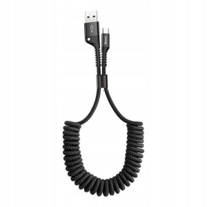 Baseus Fish Eye Spring Kabel USB-C 1m 2A CATSR-01