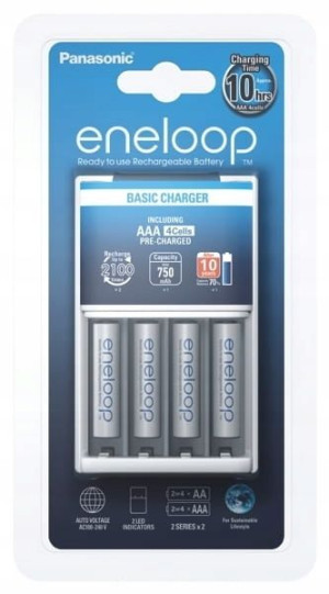 Ładowarka Ni-MH Panasonic Eneloop BQ-CC51+BK-4MCC