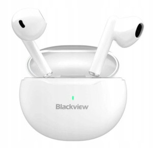 Słuchawki bezprzewodowe Blackview AirBuds 6 Białe