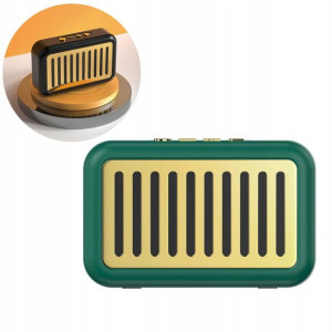 Dudao Y13s głośnik Bluetooth 5.0 retro Zielony