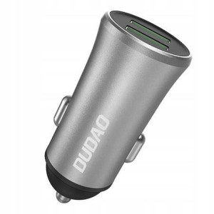 Dudao R6s ładowarka samochodowa 2xUSB 3,4A Srebrna