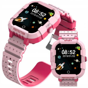 Smartwatch Rubicon Dla Dziecka z GPS RNCE75 Różowy