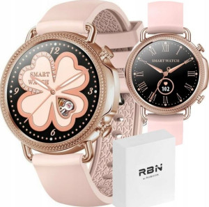 Smartwatch Rubicon Damski RNBE74 Puls Tlen Różowy