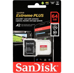 Karta pamięci SanDisk Extreme Plus Micro/SDXC 64GB