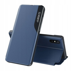Eco Leather View Case do Xiaomi Poco M3 Niebieski