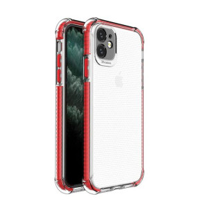 Spring Armor żelowe Etui do iPhone 11 czerwone