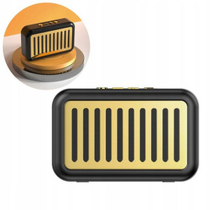Dudao Y13s głośnik Bluetooth 5.0 retro Czarny