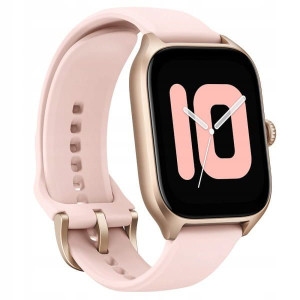 Smartwatch Amazfit GTS 4 różowy Rosebud Pink AMOLE