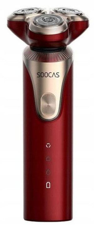 Soocas S3 Smooth Electric Shaver Golarka Czerwona