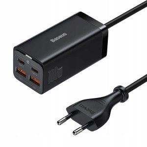 Baseus GaN3 Pro Ładowarka 4x USB-A USB-C PD 100W