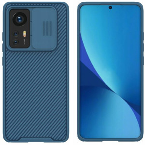 Nillkin CamShield Pro do Xiaomi 12/12X Niebieskie
