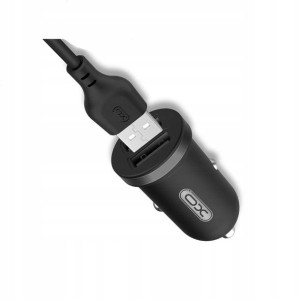 XO ładowarka samochodowa TZ08 2x USB 2,1A czarna