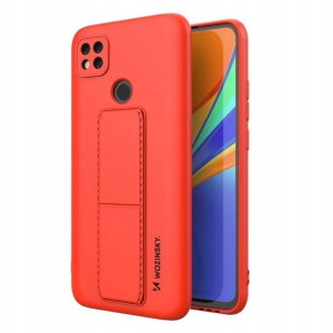 Wozinsky Kickstand etui do Xiaomi Redmi 9C czerwon