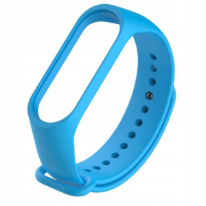 Opaska Xiaomi Mi Band 5 6 Silikonowa Niebieska