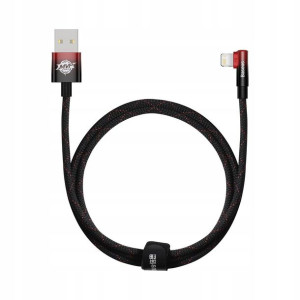 Baseus Kabel MVP 2 Elbow Lightning 1m Czerwony