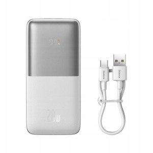 Baseus Bipow Pro Powerbank 10000mAh 20W Biały