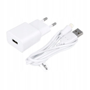 Ładowarka Maxlife MXTC-01 USB 1A + kabel Lightning