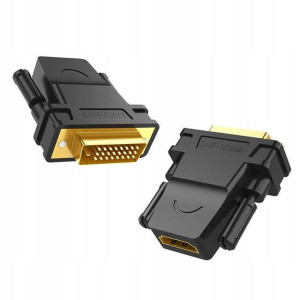 Ugreen Adapter DVI - HDMI 20124 1080p czarny