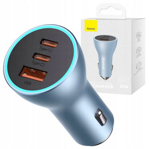 Ładowarka samochodowa Baseus 65W USB-C CGJP010003