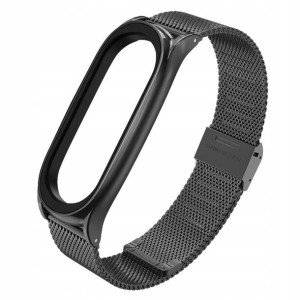 Opaska Mi Band 5 Tech-Protect Milaneseband Czarna
