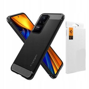 Spigen Rugged Armor etui do Xiaomi Poco F4 5G Matt