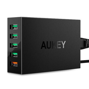 Ład Aukey Pa-t15 Quick Charge 3.0 5xusb