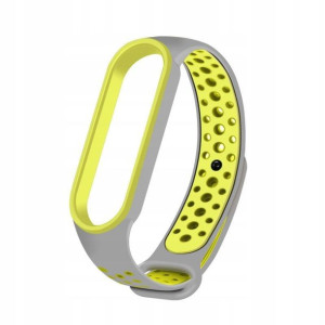 Opaska Xiaomi Mi Band 4 / 3 Dots szaro-zielony
