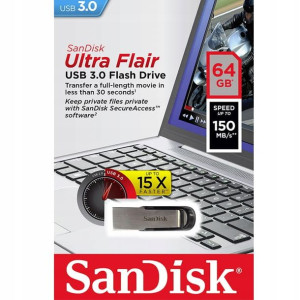 SanDisk Ultra Flair 64GB USB 3.0 SDCZ73-064G-G46