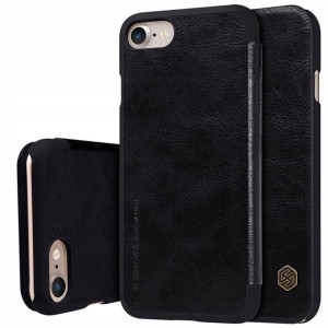 Nillkin Qin skórzana kabura iPhone 8/7 Czarna