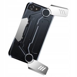Baseus Gamer Gamepad Case iPhone 8/7 Srebrne