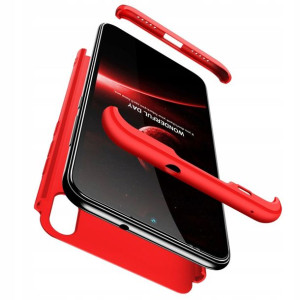 Etui 360 3w1 Przód+tył Xiaomi Mi Play Czerwone