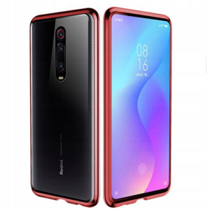 Etui Magnetyczne Magnetic 360 Xiaomi Mi 9T Czerwon