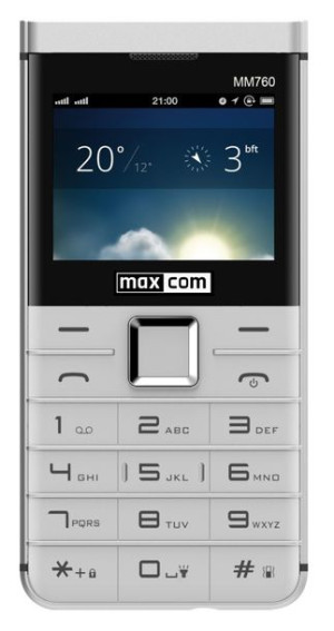 Maxcom Classic MM760 Dual Sim Biały