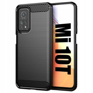 Carbon Case Etui do Xiaomi Mi 10T / Pro Czarne