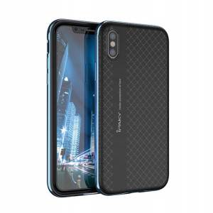 Etui Ipaky Bumblebee Iphone X z niebieską ramką