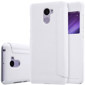 Nillkin CASE Z KLAPKĄ XIAOMI REDMI 4 Białe