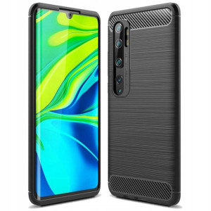 Carbon Case Etui Xiaomi Mi Note 10 Czarne