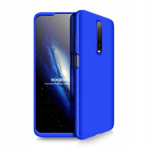 Etui GKK 360 3w1 do Xiaomi Redmi K30 niebieskie