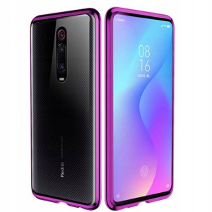 Etui Magnetyczne Magnet 360 Xiaomi Mi 9T Purpurowe