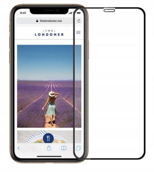 Szkło Hartowane mofi 9H iPhone XS Max 6.5 Czarne
