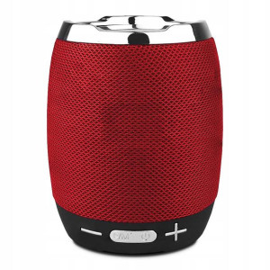 Głośnik bezprzewodowy AUX USB Czerwony M444011RD