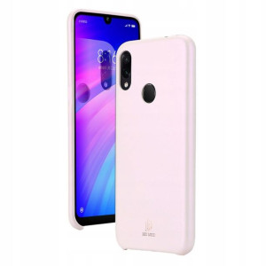 Dux Ducis Skin Lite ze skóry Xiaomi Redmi 7 Różowe