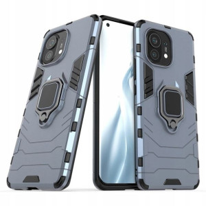 Ring Armor hybrydowe etui Xiaomi Mi 11 niebieskie